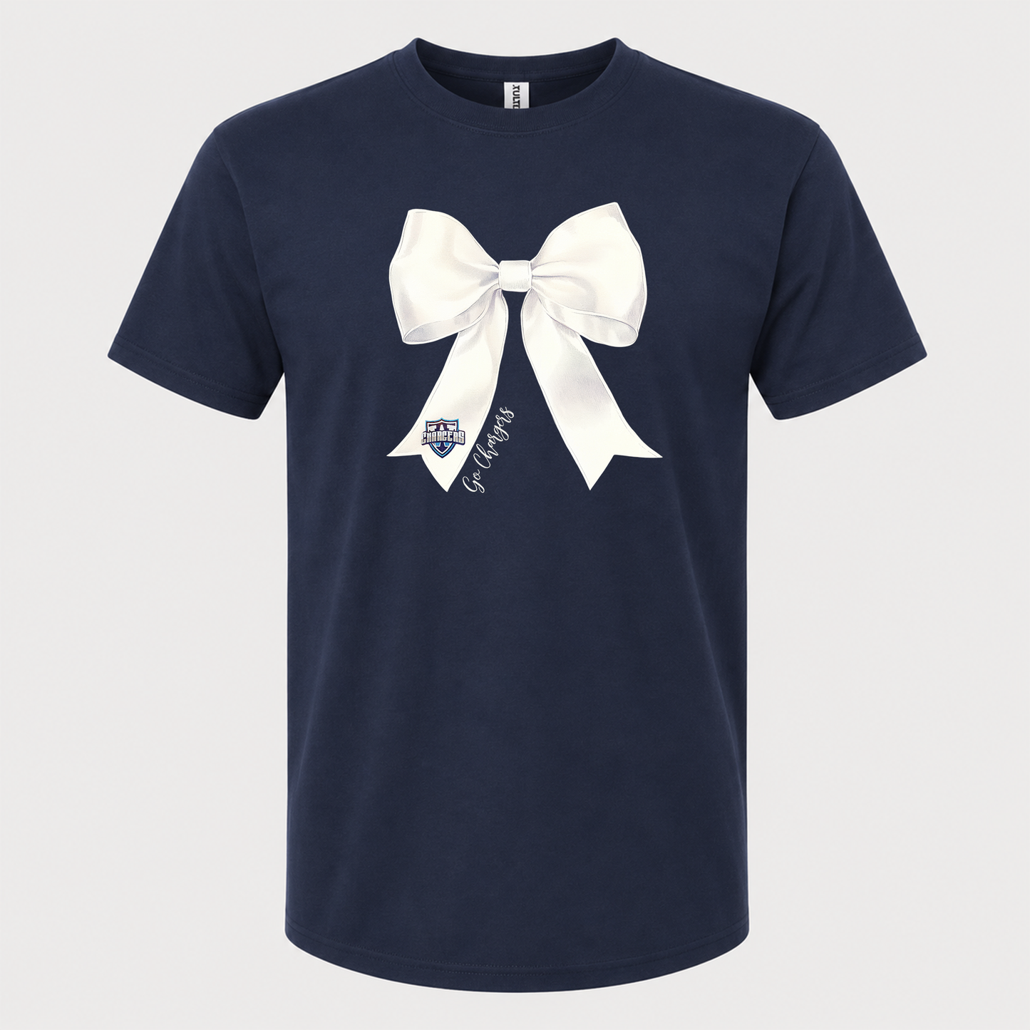 Chargers Bow Tee
