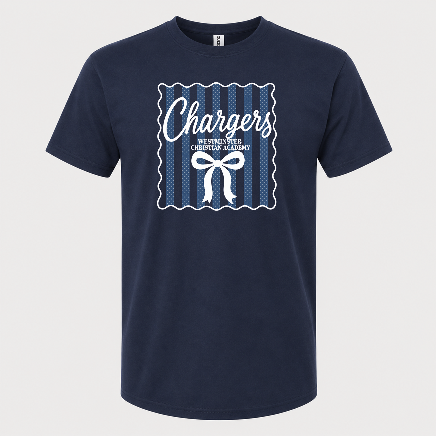 Westminster Chargers Bow Tee