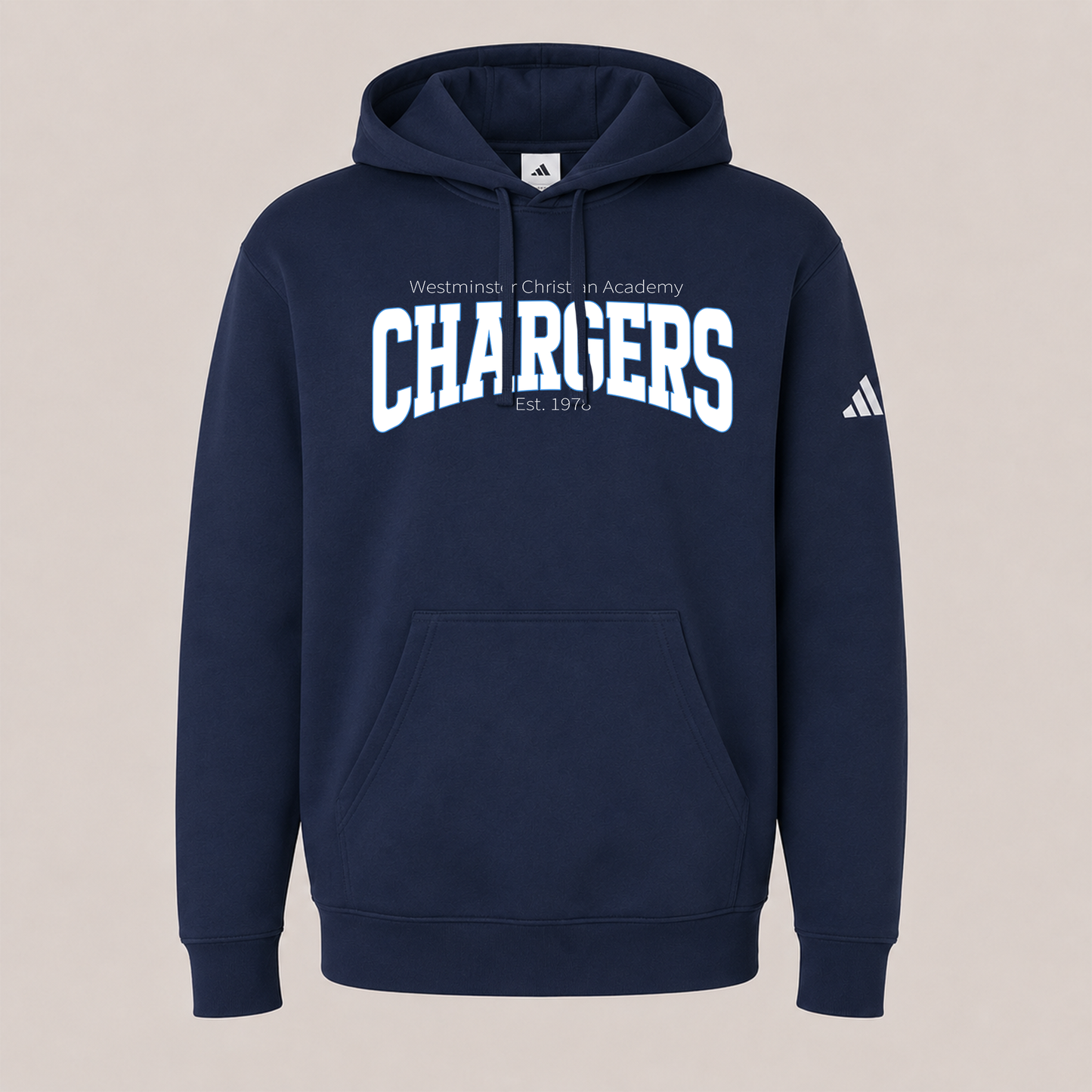 adidas® Westminster Chargers Fleece Hoodie