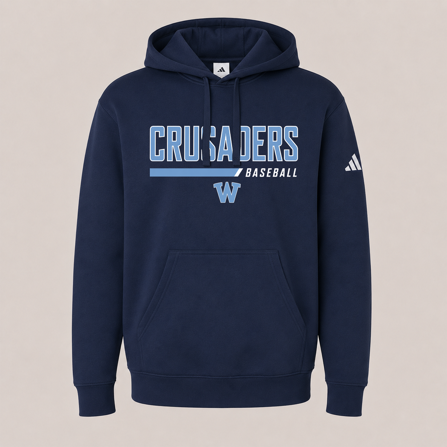 Adidas® Crusaders Fleece Hoodie | Baseball