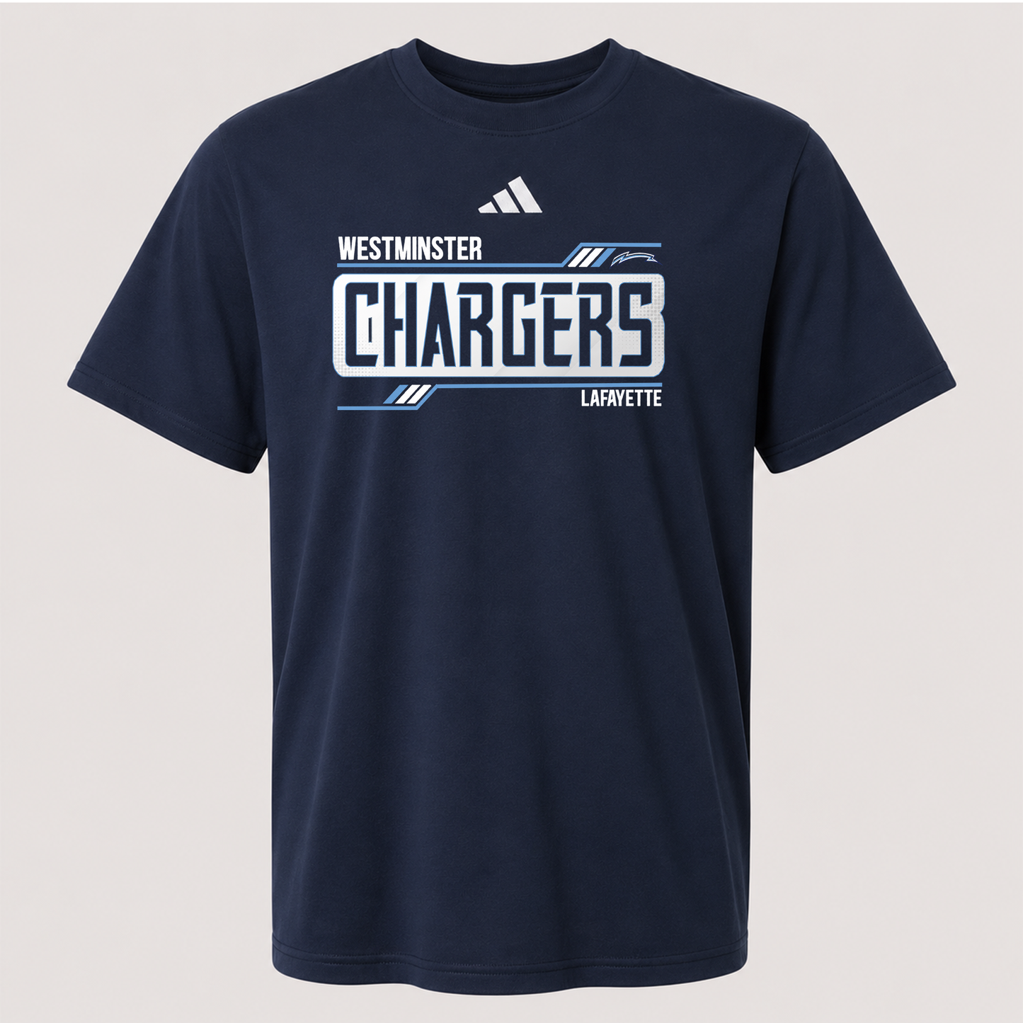 adidas® Westminster Chargers Tee