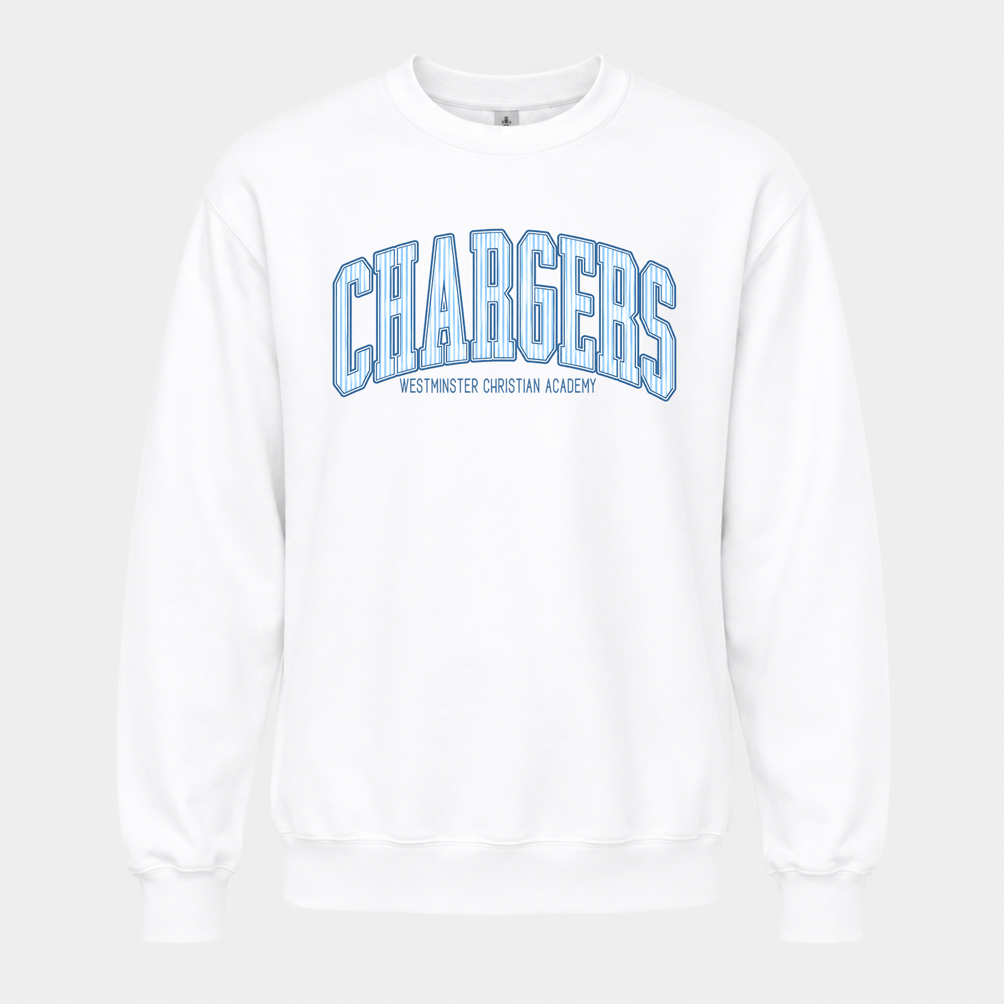 Westminster Chargers Pinstripe Varsity Sweatshirt
