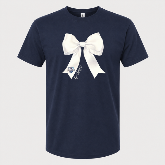 Chargers Bow Tee