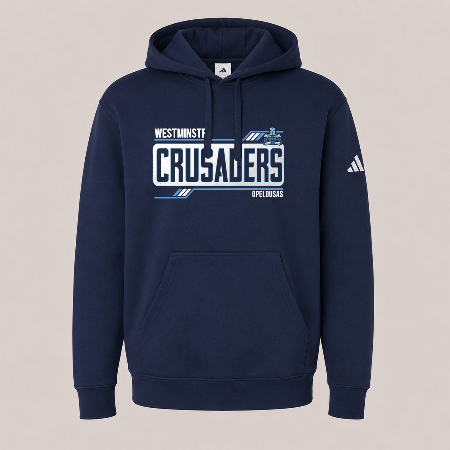 adidas® Westminster Crusaders Fleece Hoodie