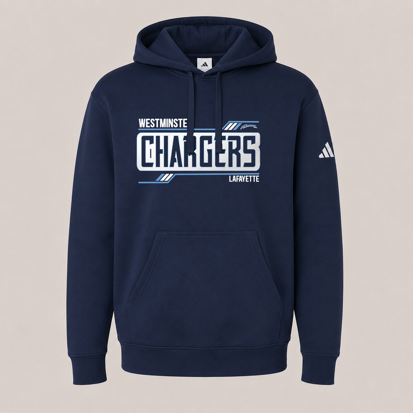adidas® Westminster Chargers Fleece Hoodie