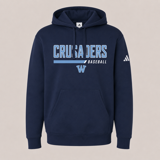 Adidas® Crusaders Fleece Hoodie | Baseball