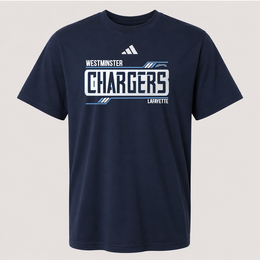 adidas® Westminster Chargers Tee
