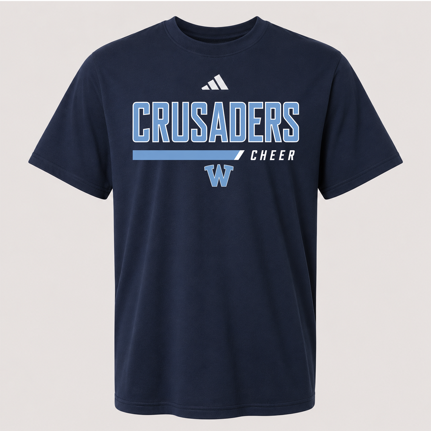 Adidas® Crusaders T-shirt | Cheer