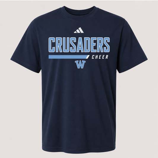 Adidas® Crusaders T-shirt | Cheer