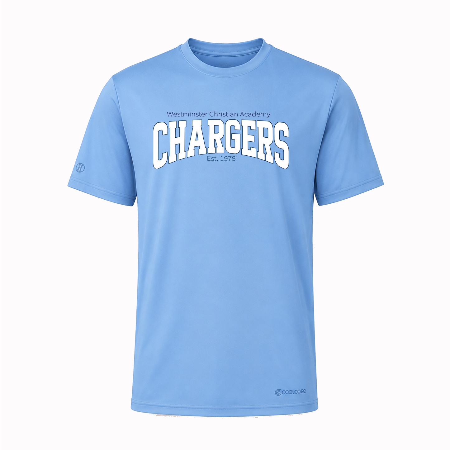 Westminster Chargers Coolcore® Tee