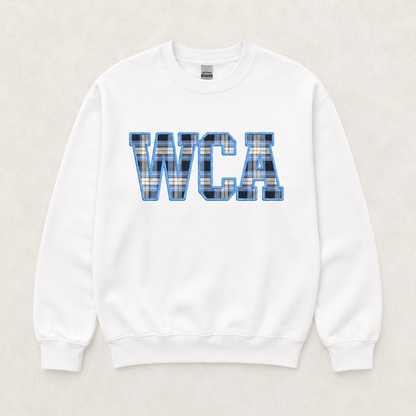 WCA Signature Plaid Sweatshirt