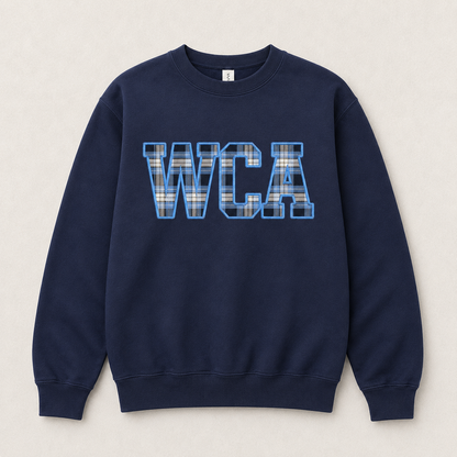 WCA Signature Plaid Sweatshirt