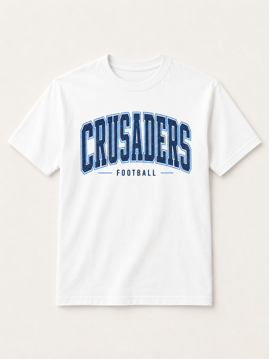 Crusaders Vintage Collegiate Comfort Colors Tee | Football