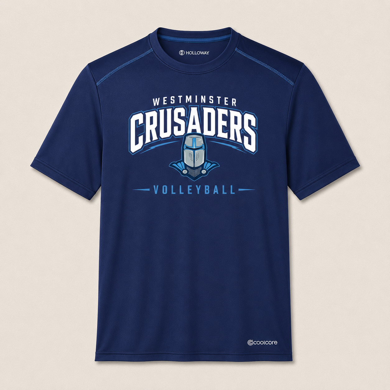 Westminster Crusaders Coolcore® Tee | Volleyball