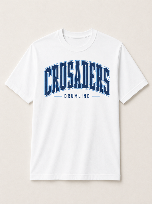 Crusaders Vintage Collegiate Comfort Colors Tee | Drumline