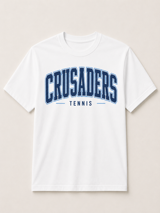 Crusaders Vintage Collegiate Comfort Colors Tee | Tennis