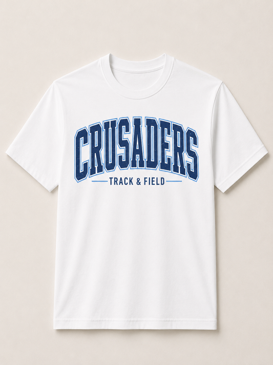 Crusaders Vintage Collegiate Comfort Colors Tee | Track & Field