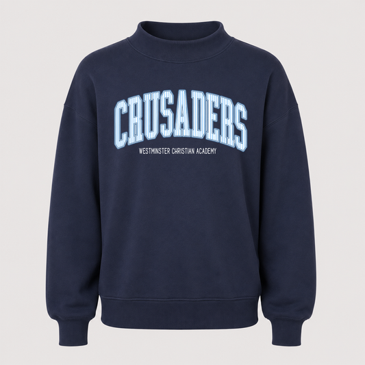 Westminster Crusaders Mock Neck Pullover
