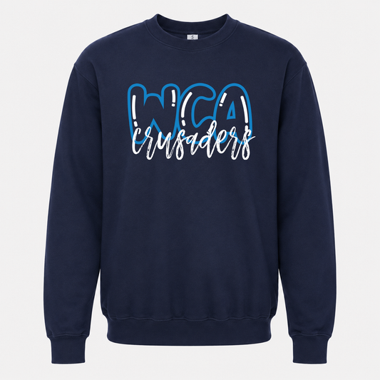 WCA Crusaders Bubble Sweatshirt