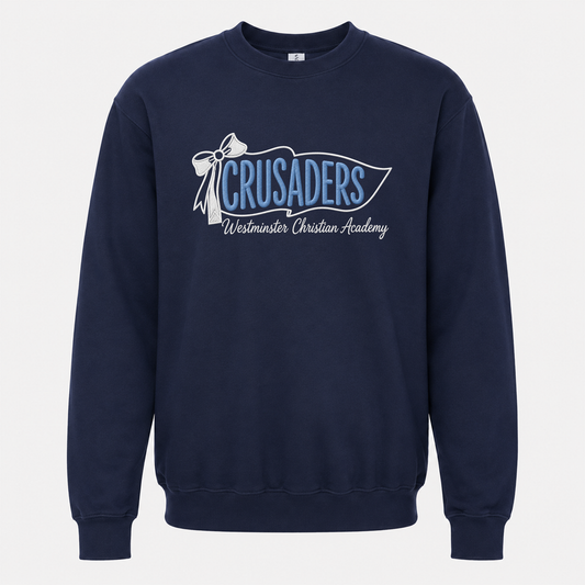 WCA Crusaders Pennant Sweatshirt