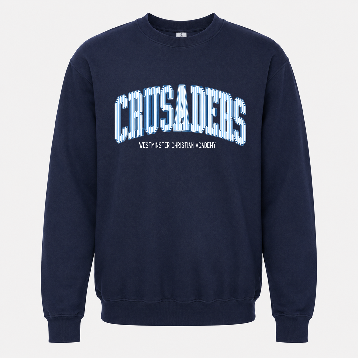 Westminster Crusaders Pinstripe Varsity Sweatshirt