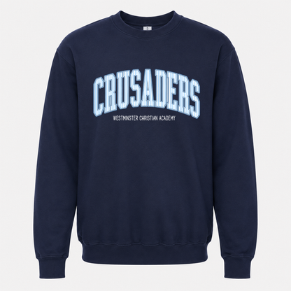 Westminster Crusaders Pinstripe Varsity Sweatshirt
