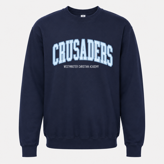 Westminster Crusaders Pinstripe Varsity Sweatshirt