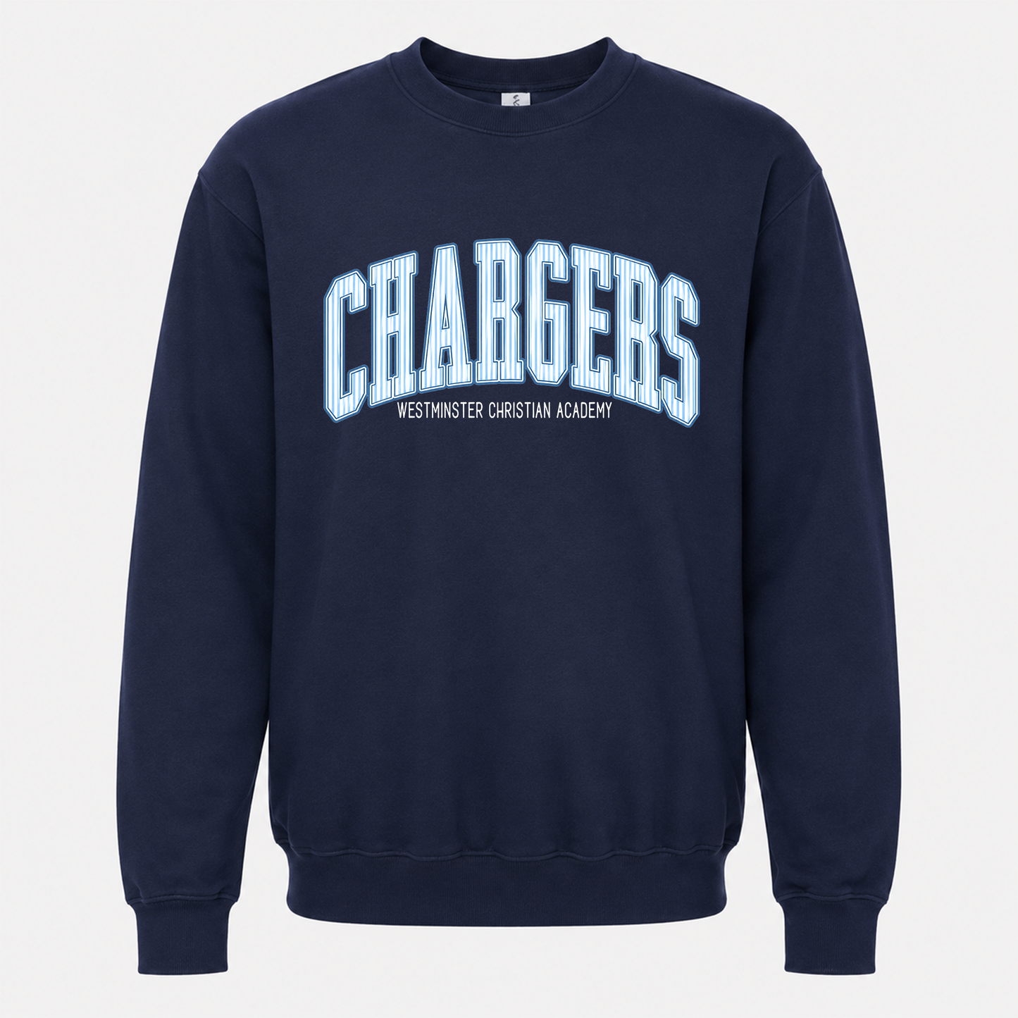 Westminster Chargers Pinstripe Varsity Sweatshirt
