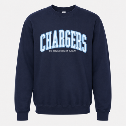 Westminster Chargers Pinstripe Varsity Sweatshirt
