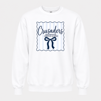 Westminster Crusaders Bow Crewneck Sweatshirt