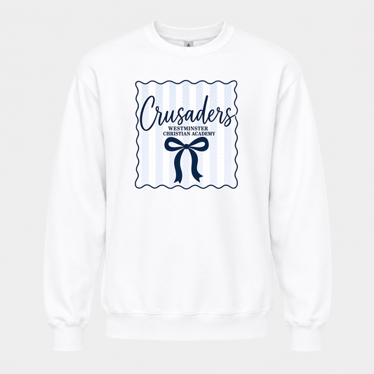 Westminster Crusaders Bow Crewneck Sweatshirt