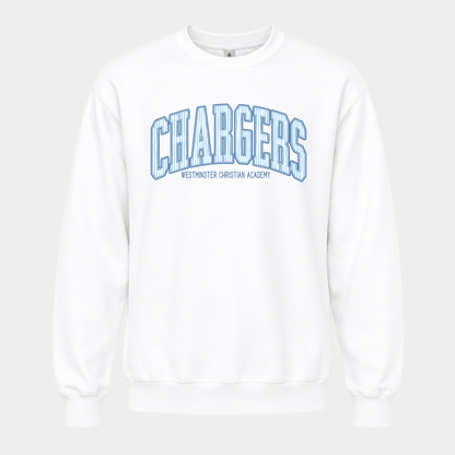Westminster Chargers Pinstripe Varsity Sweatshirt