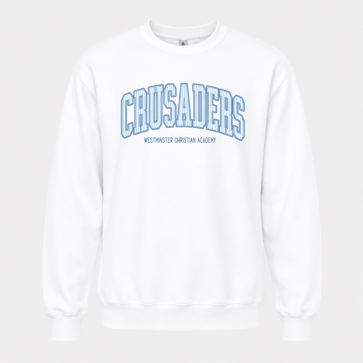 Westminster Crusaders Pinstripe Varsity Sweatshirt