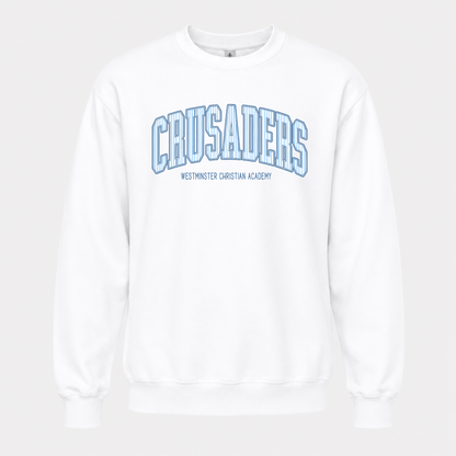 Westminster Crusaders Pinstripe Varsity Sweatshirt